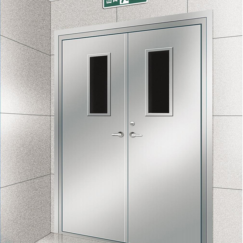 鋼質雙扇防火門｜防爆雙開鋼門｜加厚鋼板骨架｜暴力沖擊0穿透_深圳市三鑫智能科技有限公司